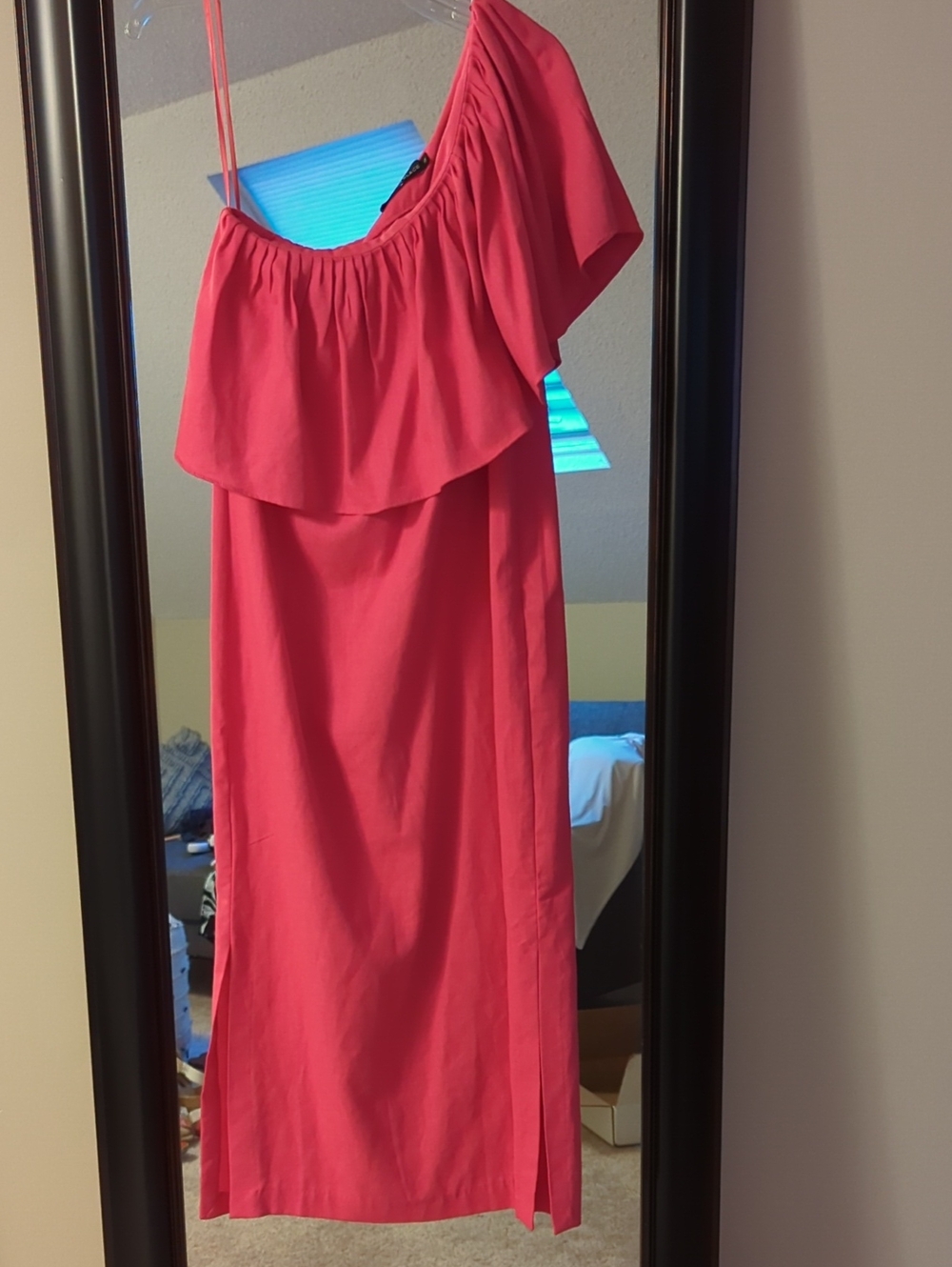 Tuckernuck Pomander Place Florencia One-Shoulder Ruffle Dress Resort Wear
